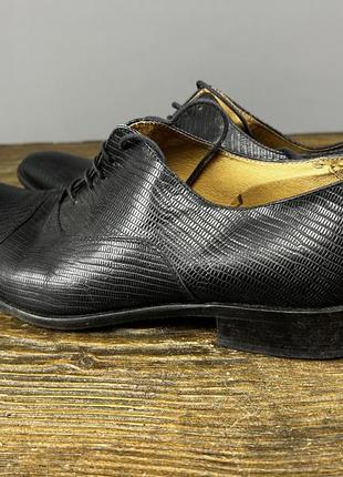 Туфлі шкіряні lavarazione artigiana, якісні, розмір 10 (44, 30 см), відмінний стан6 фото
