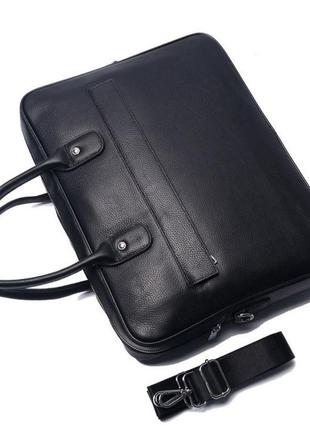Качественная кожаная сумка, портфель для ноутбука и документов