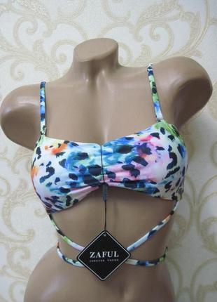 Красивый яркий топ, верх от купальника zaful