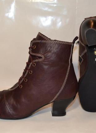 Эксклюзив! германия "tiggers" натур кожа! крутые дизайнерские ботинки ботильоны! 1000 тут