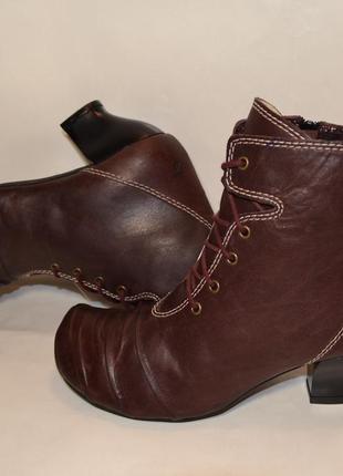 Эксклюзив! германия "tiggers" натур кожа! крутые дизайнерские ботинки ботильоны! 1000 тут