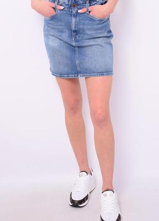 Женская джинсовая юбка pepe jeans london6 фото