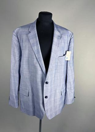 Піджак фірмовий canda, голубий, розмір 58 (3xl), новий