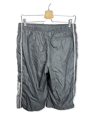Шорти спортивні nike, фірмові, сірі, розмір м, відмінний стан