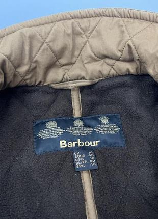 Куртка оригінальна barbour, коричнева, утеплена, непромокаєма, розмір 14 (м), хороший стан4 фото