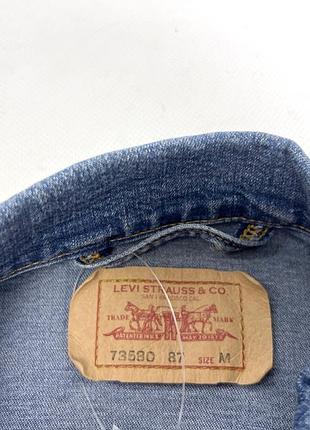 Куртка джинсова levis, якісна, розмір m, відмінний стан5 фото