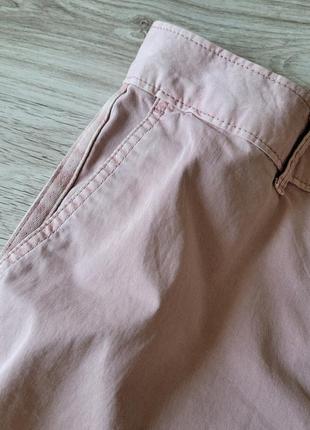 Нові marks & spencer розмір l 12 штани чіноси брюки t57/6474 коралові бежеві завужені4 фото