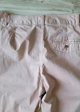 Нові marks & spencer розмір l 12 штани чіноси брюки t57/6474 коралові бежеві завужені6 фото