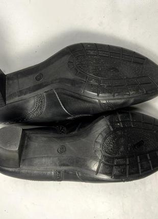 Туфлі abeba, шкіряні, стильні. розмір 39 (24.5 см) хороший стан5 фото