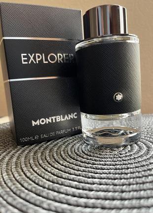 Montblanc explorer (залишок у флаконі)4 фото