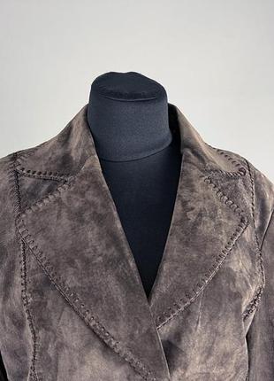 Куртка шкіряна ексклюзивна samoon, розмір 18 (l, 52), як нова5 фото