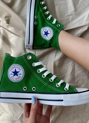 Кеди chuck taylor all star hi ‘green’