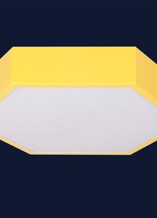 Плоский потолочный светильник 752l73 yellow