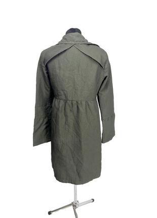 Куртка плащ culture, фірмова, темно зелена, демісезон, розмір м (40), відмінний стан4 фото