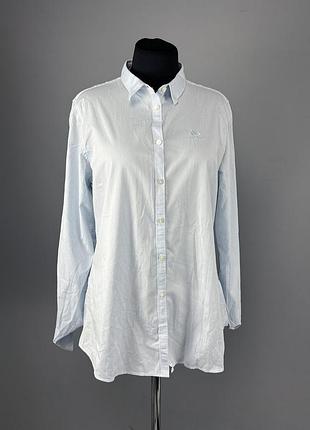 Сорочка jean paul, легка, світло голуба, розмір l (16, відмінний стан