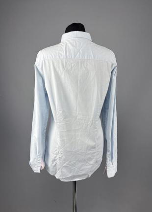 Сорочка jean paul, легка, світло голуба, розмір l (16, відмінний стан2 фото