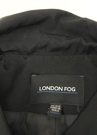 Плащ фірмовий london fog, чорний, легкий, розмір 10 (s, 36), як новий7 фото