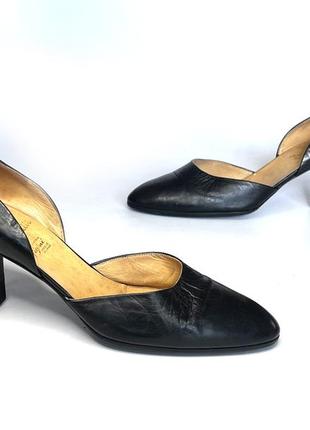 Туфлі gino castelli, шкіряні, розмір 38 (24.5 см), дуже хороший стан