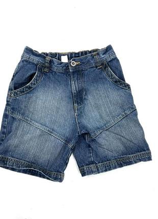 Шорти джинсові jeorge, якісні, розмір 128-135 см ( 6 років), хороший стан
