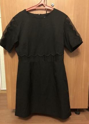 Черное короткое платье missguided на бирке размер 10 {с-м}5 фото