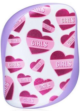 Гребінець для волосся tangle teezer compact styler girls print1 фото