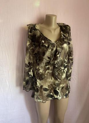Блуза кофта шифон нова
