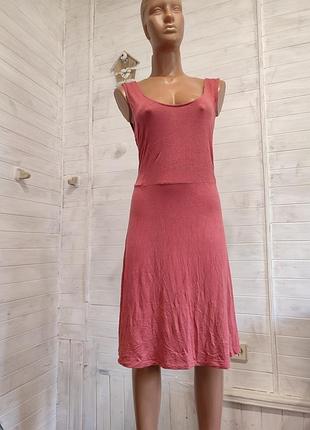 Летнее платье из вискозы