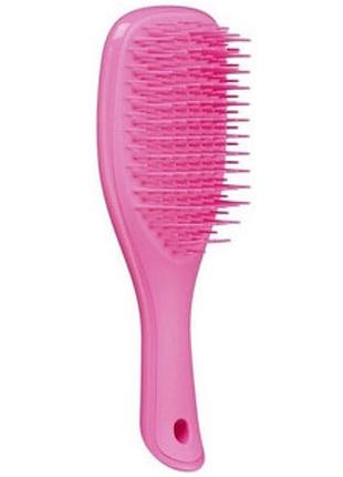 Гребінець для волосся tangle teezer mini wet detangler hairbrush pink sherbet