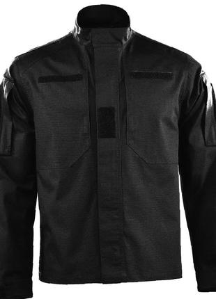 Куртка тактична кітель чорний3 фото