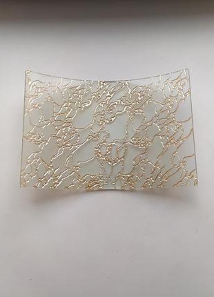 Стекло запасной плафон квадрат прямоугольник для люстры светильника