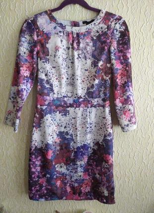 Красивое платье на низкий рост 160, р.34, h&m