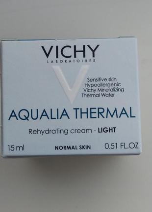 Крем для обличчя vichy aqualia thermal light