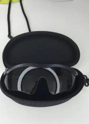 Защитные армейские баллистические очки  зсу,армейские тактические очки для стрельбы черные,защитные очки военн2 фото