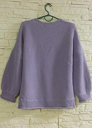 Женская кофта джемпер,свитер лавандового цвета,размер 48-502 фото