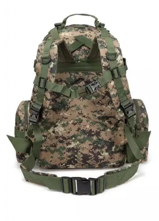 Рюкзак тактический военный с подсумками 55 л tactical backpack b08 пиксель2 фото