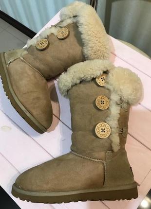 Натуральные угги - кожа, ugg, размер 36/23-23,5 см.4 фото