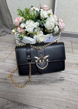 Женская стильный клатч, качественная сумочка на 2 отдела черный