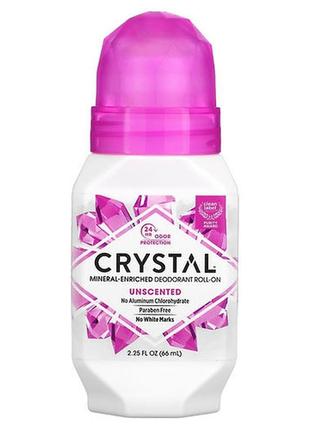 Минеральный шариковый дезодорант без запаха crystal unscented