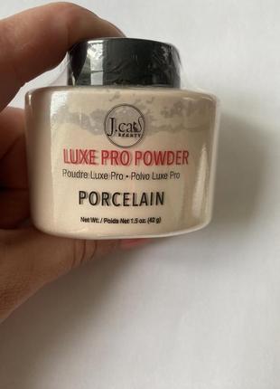 Розсипчата пудра luxe pro
