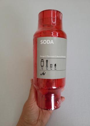 Новый шейкер смеситель для коктейлей пластик ikea soda