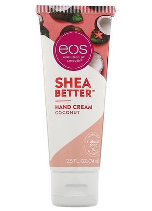 Крем для рук eos coconut hand cream