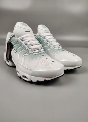 Nike air max plus tn ultra white10 фото