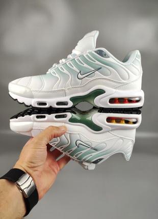 Nike air max plus tn ultra white9 фото