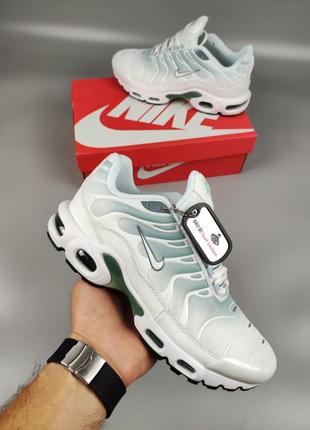 Nike air max plus tn ultra white4 фото