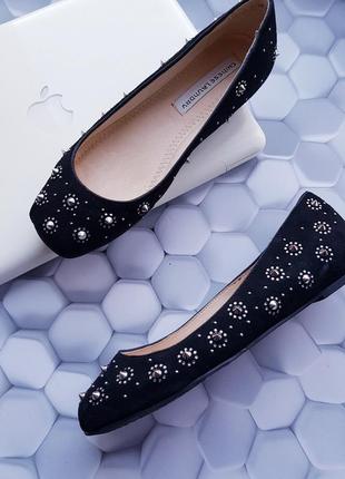 Балетки черные замшевые kristin cavallari by chinese laundry из сша р. 37,5
