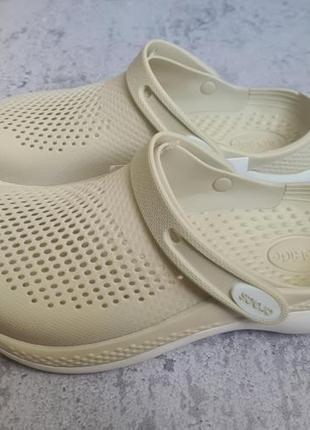 Женские crocs literide 360 clog, 100% оригинал6 фото