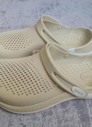 Женские crocs literide 360 clog, 100% оригинал9 фото