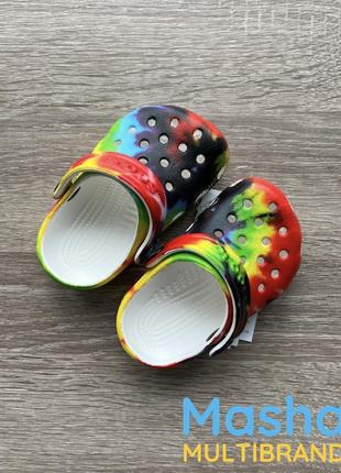 Детские сабо крокс размер с2 с3, для мальчика, для девочки, littles graphic crocs2 фото