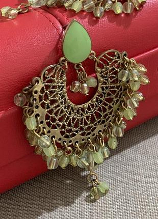 1634/26 серьги винтаж эмаль