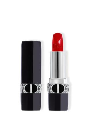 Dior rouge dior couture colour comfort & wear помада у відтінку 999 satin, 1,5 гр.2 фото